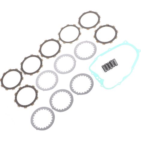 Kit d'embrayage (disques de friction, ressorts, rondelles) 3XP-16321-00-00 pour Yamaha Blaster 200 YFS200 (1/5)