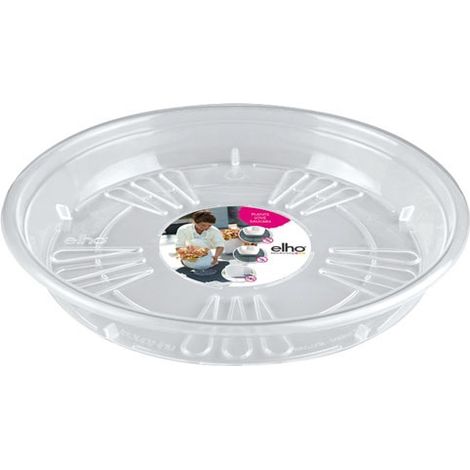 Untersetzer Uni D.37cm Transparent - Elho