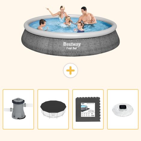 Bestway Bestway Fast Set Ronde - 396x84 cm - 5-pièces  S312 (1/5)