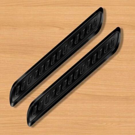 Bande De Caoutchouc Pare-Chocs - 32 x 4 cm - Universelle Pour Voiture VUS Camionnette - Noir - 2 Pièces (1/5)