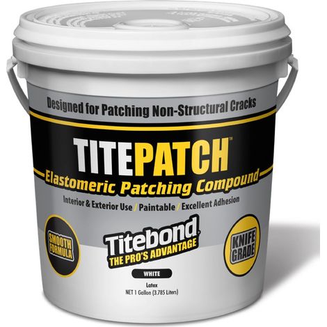 Scellant pour travaux intérieurs et extérieurs Titebond TitePatch 5356 3 785 l
