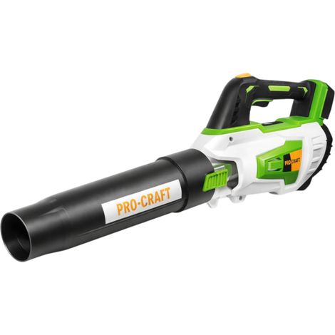 Soplador de hojas a batería Procraft PB20 20 V TURBO Solo, sin batería ni cargador