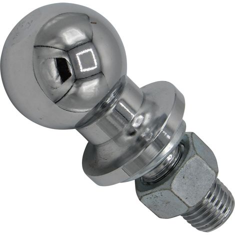50MM Tow Ball Short Hitch Pin (2T 22MM Thread 7/8" ATV Quad Trailer Vehicle)