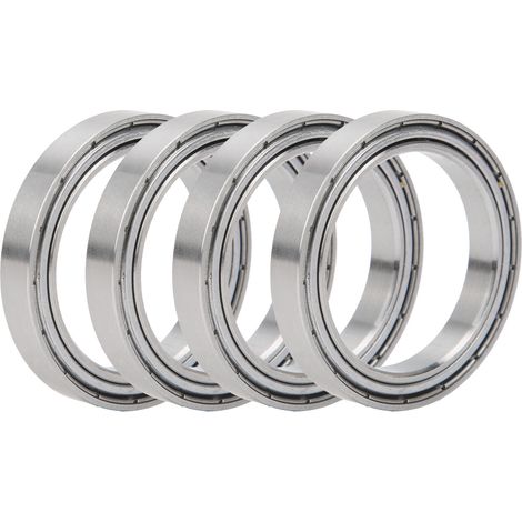 10 Stück Edelstahl 440 Spindellager Motor Wasserpumpe Rillenkugellager S6807Z (1/5)