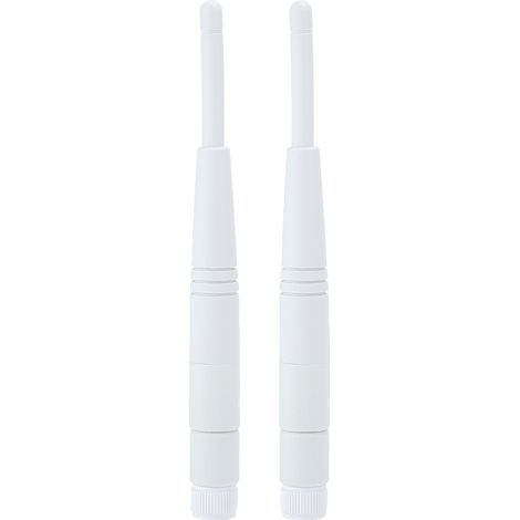 2 Antennes WiFi Double Bande 2.4G/5G 4DBi Omni avec Connecteur RP‑SMA (1/5)