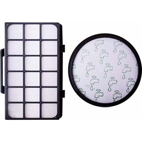 Filtre HEPA de rechange pour moteur de filtre cyclonique et préfiltre d'aspirateur Rowenta X-Trem Power Zr006001 (1/5)