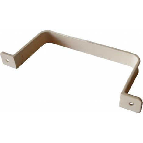 FPLUS abrazadera rectang.plana 110x55 , Brida de plastico rectangular para tubo de salida de humos.