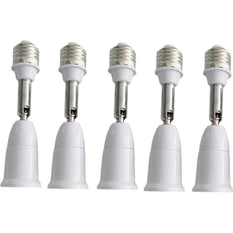 E27 auf E27 Flexible Verlängerungssockel-LED-Lampenadapter (1/5)