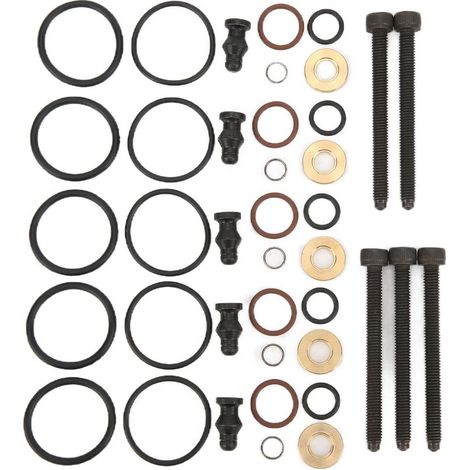 Kit de joints d'injecteur de carburant de voiture avec 5 boulons 038198051B de remplacement pour 2.5TDI R5 128kw 174hp 2003-2010