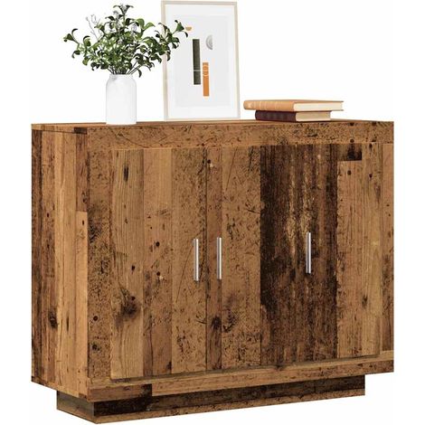 Sideboard Altholz-Optik 92x35x75 cm Holzwerkstoff