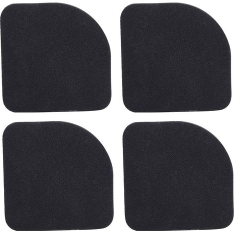 Lot de 4 patins antichoc pour meubles, patins antidérapants pour lave-linge et réfrigérateur, pieds antidérapants silencieux universels, adaptés aux lave-linge, sèche-linge, réfrigérateurs (1/5)
