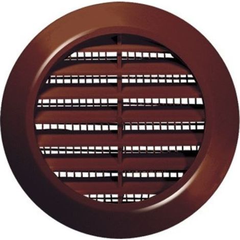 60mm diamètre trou brun porte ronde air évent grille boiserie meubles (1/2)