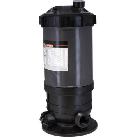 Filtre à cartouche pour piscine 12 m³/h – Débit optimal – Surface de filtration 4,65 m² – Raccordement 1''1/2 – Faible consommation d'eau
