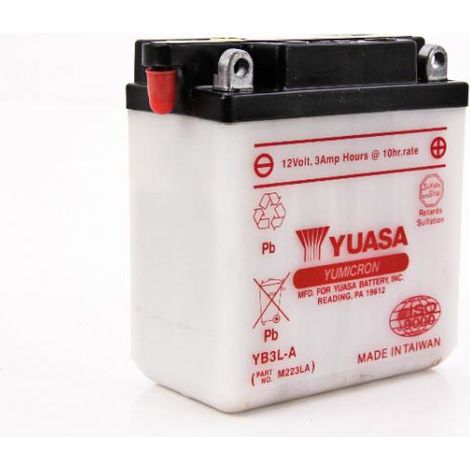 BATTERIA YUASA YB3L-A 12V 3 Ah