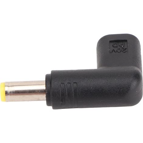 Typ-C-Buchse auf DC-Stecker-Adapter, 90-Grad-Winkelstecker, mit PD-Simulator-Triggerfunktion, hocheffiziente Ausgangsleistung, geeignet zum Laden von Laptops.