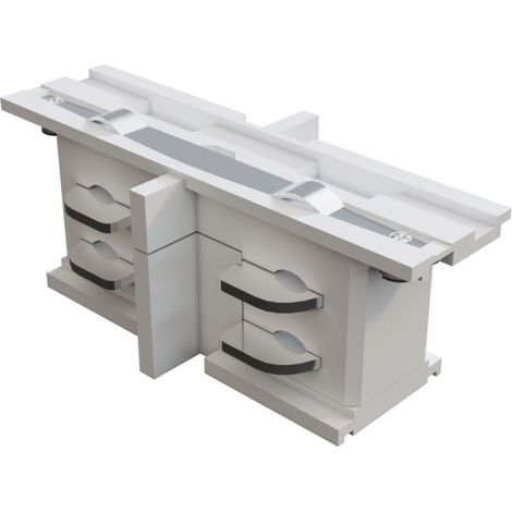 Connettore 2 Binari Plastica Colore Bianco (1/2)