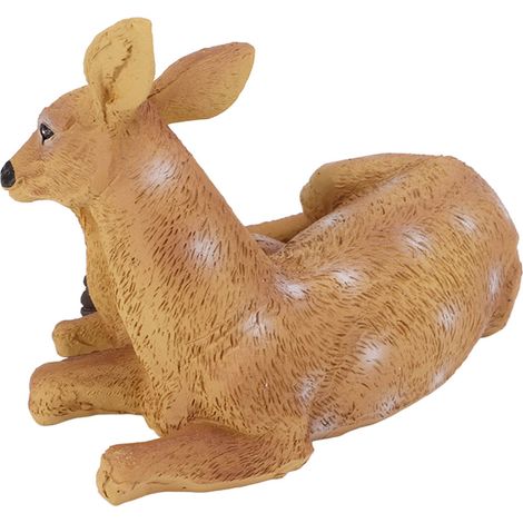 Figurine de Cerf Sculptée à la Main, Ornement Réaliste pour Jardin et Salon, Cadeau Unique pour Amateurs de Nature (1/5)