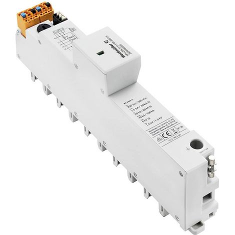 Weidmüller VPU ZPA S I 3+1 RA 300/7,5 Scaricatore di sovratensione, Bassa tensione, A dispersione zero, 2830980000 (1/2)