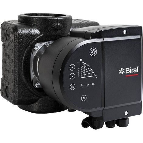 Biral Umwälzpumpe ModulA 25-6 180 RED T2 S, PN 6/10 mit Wärmedämmschale