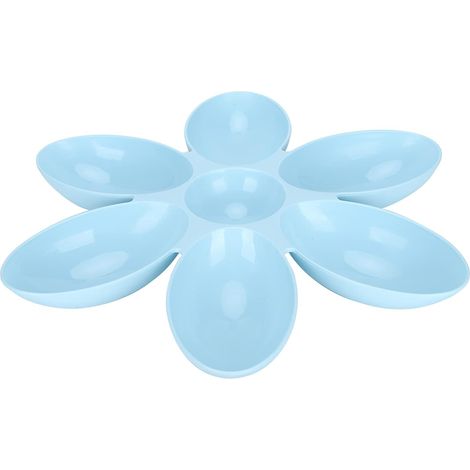 Bol de Nourriture et d'eau pour Chat, Bol de Nourriture pour Chat de qualité Alimentaire pour la Nourriture et l'eau(Bleu)