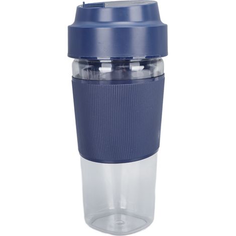 Mini-blender portable rechargeable, multifonctionnel et de grande capacité, idéal pour le bureau, l'école et les activités de plein air. (1/5)