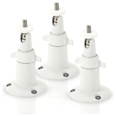 Support mural pour caméra de sécurité intelligente Arlo - Support réglable pour intérieur/extérieur compatible avec les caméras Arlo et autres modèles compatibles (lot de 3 (1/5)