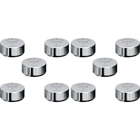 .10 piles Varta 319  SR527SW.