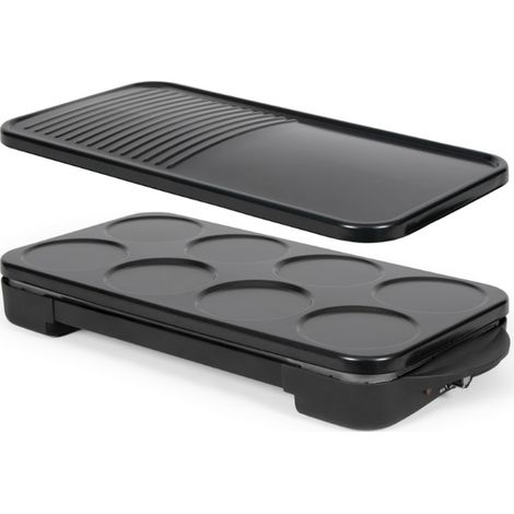 Crepiera + grill 1500w 8x11,5cm - DOC349N - Livoo