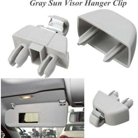 Pare-soleil Hanger Clip - 42.8 x 21.7 x 32.2 mm - Compatible VW Passat B7 Polo UP Skoda Citigo Rapid Seat PPFI - 1 Pièce (1/3)
