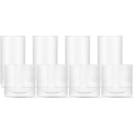 Bar-Set - BODUM - Douro - 4 Whiskygläser 0,3 l + 4 Gin & Tonic Gläser 0,28 l - Doppelte Wand