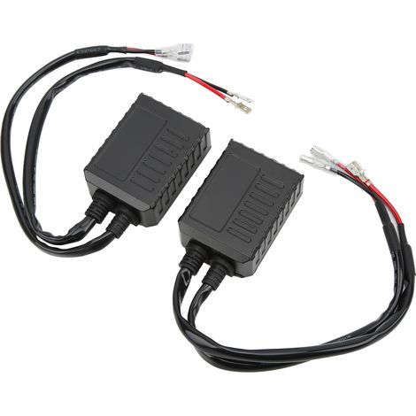 2er-Pack C19 H1 fehlerfreie LED-Lastwiderstände für Canbus-Decoder, keine Verkabelung erforderlich (1/5)