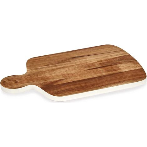 Tabla de cortar con bordes blancos de 40 x 25,7 cm. (1/3)