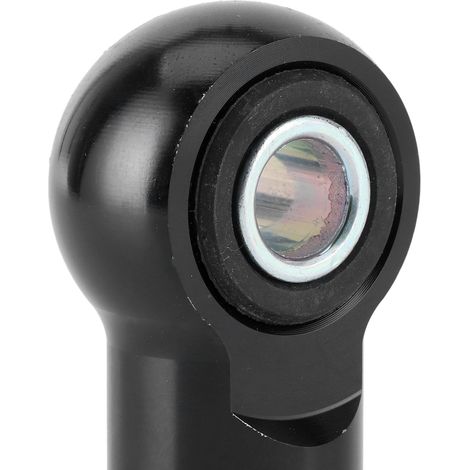 Paire de coussinets de renfort d'amortisseur de 10 mm de diamètre et adaptateurs d'amortisseur pneumatique pour motos, quads et véhicules tout-terrain. Modèle B, noir. (1/4)
