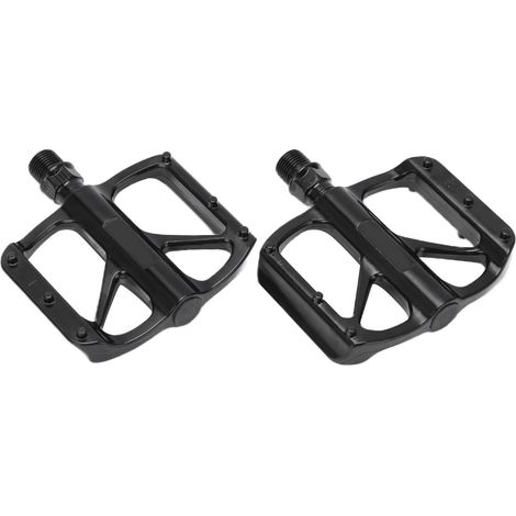 MEROCA Pédales de Vélo en Alliage d'Aluminium Résistantes à l'Usure pour VTT et Vélo de Route (1/5)