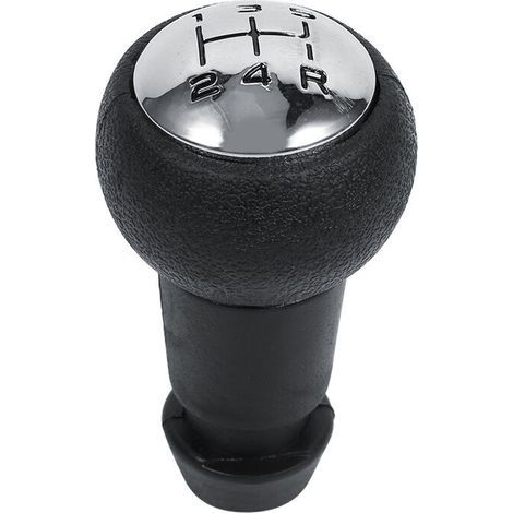 Pommeau de levier de vitesse 5 vitesses – Ergonomique en alliage aluminium – Antidérapant – Compatible Peugeot et Citroën (1/5)