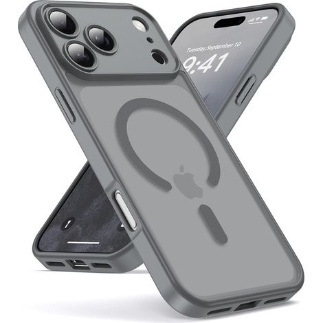 Coque pour iPhone 18 Pro Max / 17 Pro Max Magsafe, TitaniumGray (1/5)
