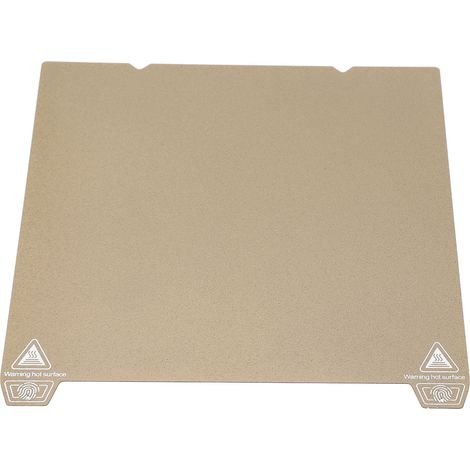 Plate PEI double face pour imprimante 3D Creality Ender 3/5/S1, plaque en acier ressort 235x235mm avec revêtement antiadhésif et textures pour démoulage facile (1/5)