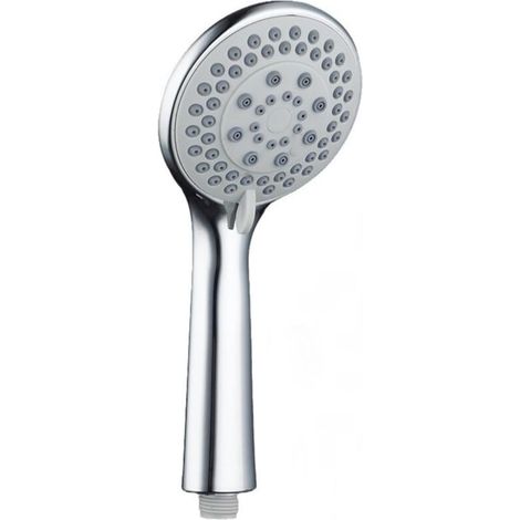 Antikalk-Duschkopf, Hochdruck-Duschkopf mit Schlauch, Handbrause fürs Badezimmer, silber (1/4)