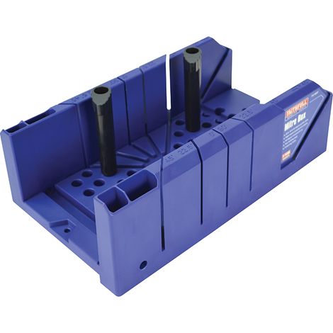 Faithfull Plastic Mitre Box with Pegs 310mm (12.1/4in) FAIMBP