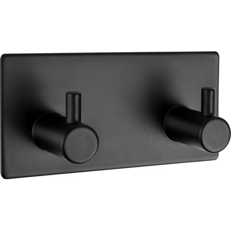 Perchero doble Ambar, negro (1/5)