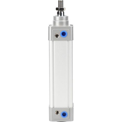 Cylindre Pneumatique Standard DNC40 en Alliage d'Aluminium avec Tige Filetée M12×1.25 - DNC40x175 (1/5)