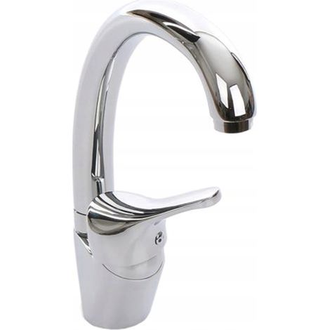 Grifo de fregadero Elba con caño en forma de C, monomando, 40 mm, 1 unidad.