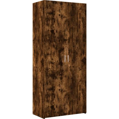 Credenza buffet cassettiera mobile contenitore organizer cucina soggiorno soggiorno alto 80 x 42,5 x 185 cm derivati del legno marrone 020033563