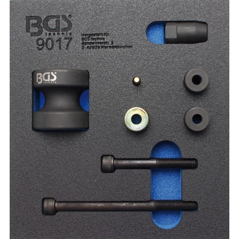 BGS Garniture de servante d'atelier 1/6 : kit de démontage d'injecteur pour BMW essence à injection directe - 9017 (1/5)