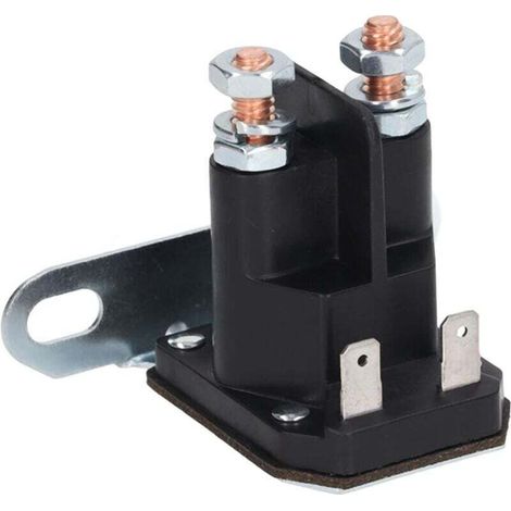 Anlasserrelais aus Aluminium-ABS und Kupfer, 1 Stück, 12 V DC, Ersatzteil für MTD 725 Rasentraktor 04439B
