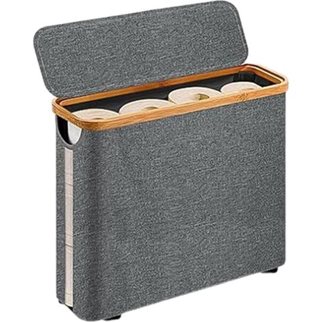Rangement papier toilette – Organisateur Darmoire, paniers étanches (1/5)