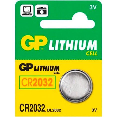 GP pila boton cr2032 g-074 , Pila de botón para batería de dispositivo electrónico GP CR20326/074 Las baterías de dispositivos electrónicos GP suministran energía a una amplia
