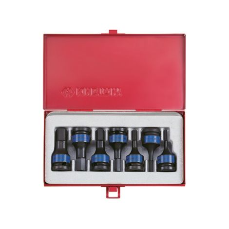 KING TONY - Coffret choc 1/2" 7 pièces (1/4)