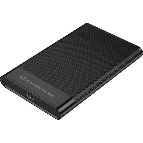 Conceptronic DANTE06B Boîtier de disques de stockage Boîtier disque dur/SSD Noir 2.5"
