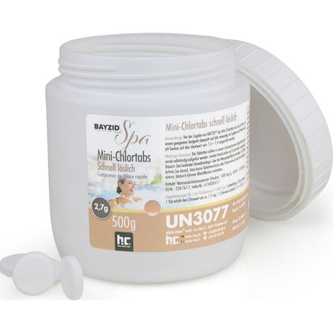 500 g BAYZID® SPA Mini - Chlortabs 2,7 g schnell löslich